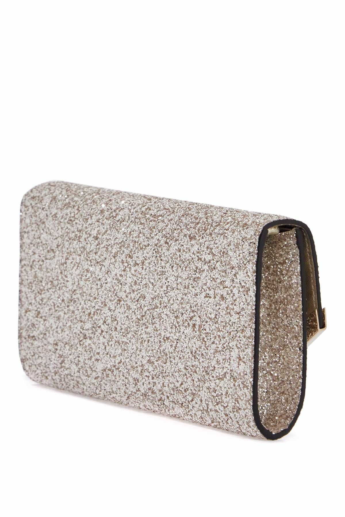 JIMMY CHOO glittery emmie Neutro Jimmy Choo