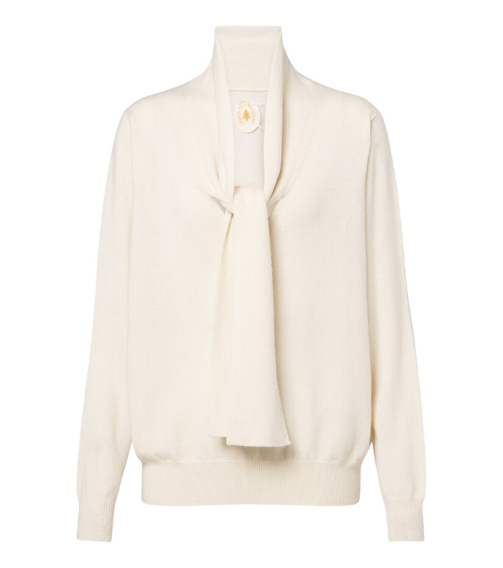 Photo: Jardin des Orangers Tie-neck wool and cashmere sweater