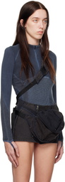 HYEIN SEO Black Patchwork Sling Bag