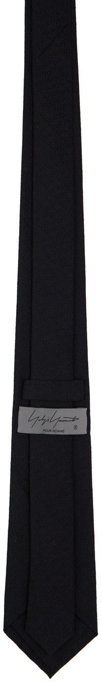 Yohji Yamamoto Black Polka Dot Tie