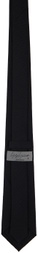 Yohji Yamamoto Black Polka Dot Tie