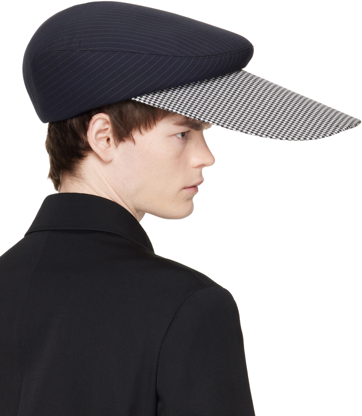 Comme des Garçons Homme Plus Black & White Hizume Edition Wool Cap