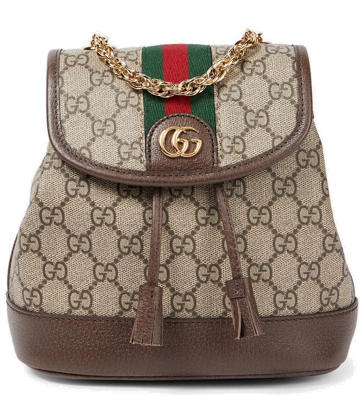 Photo: Gucci Ophidia Medium GG canvas backpack