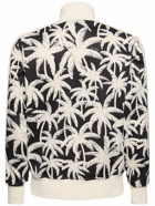 PALM ANGELS - Palm Print Tech Zip-up Sweatshirt