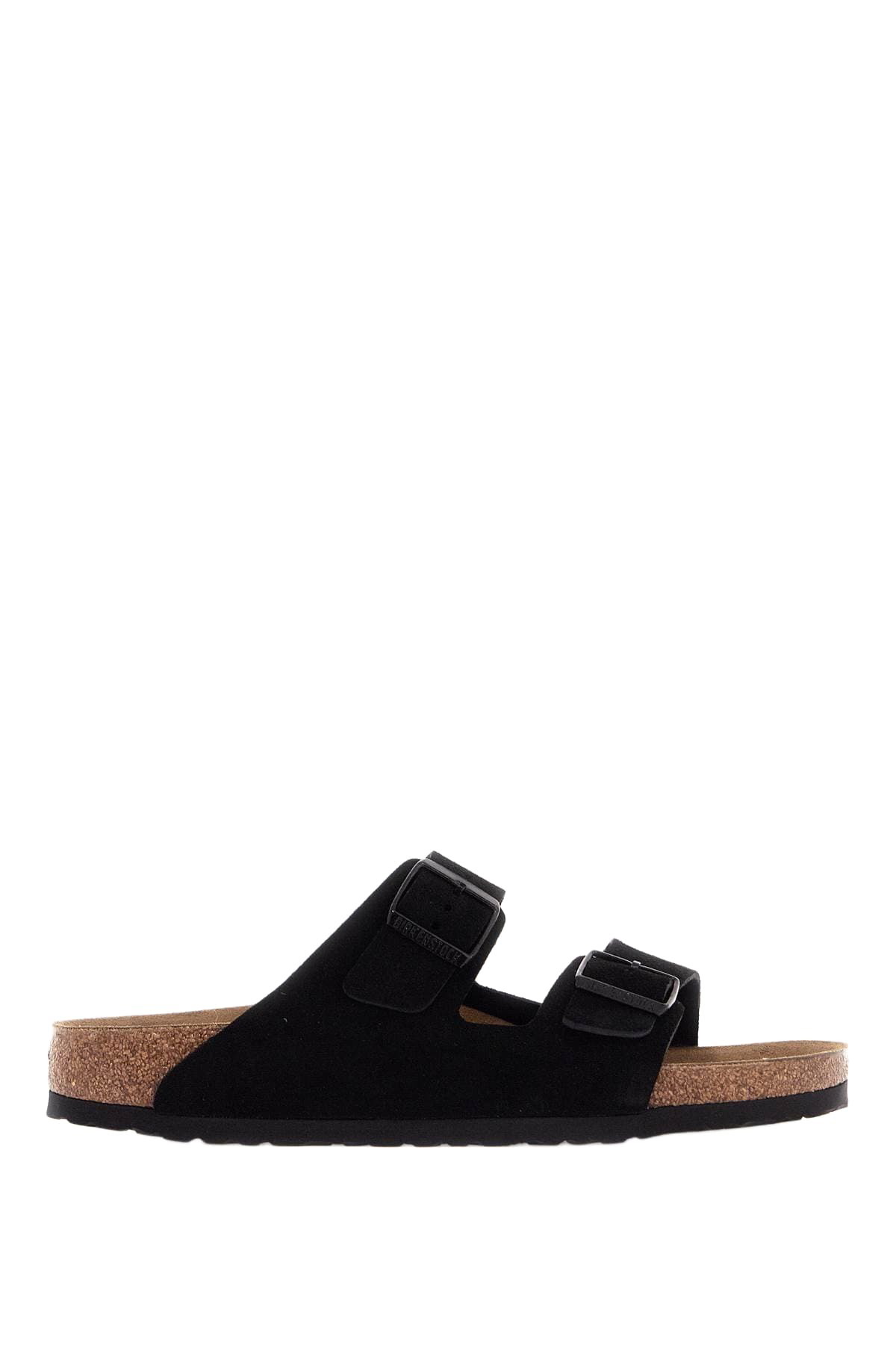 【関税&送料込】Birkenstock Mustard Suede Arizona Slippers Birkenstock Mustard Suede Arizona Slippers | italist, ALWAYS