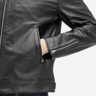Nudie Jeans Co Men's Eddy in Rider Leather Jacket