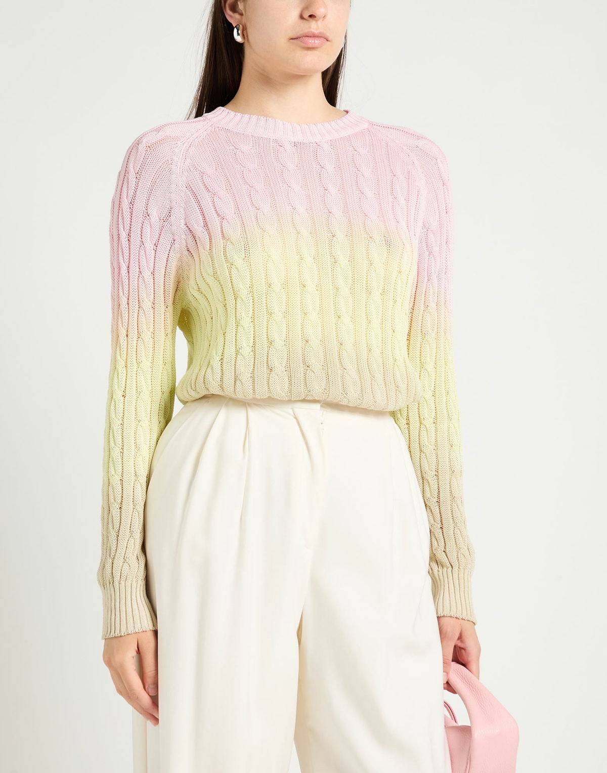 Jucca Womens Sweater in Pink
