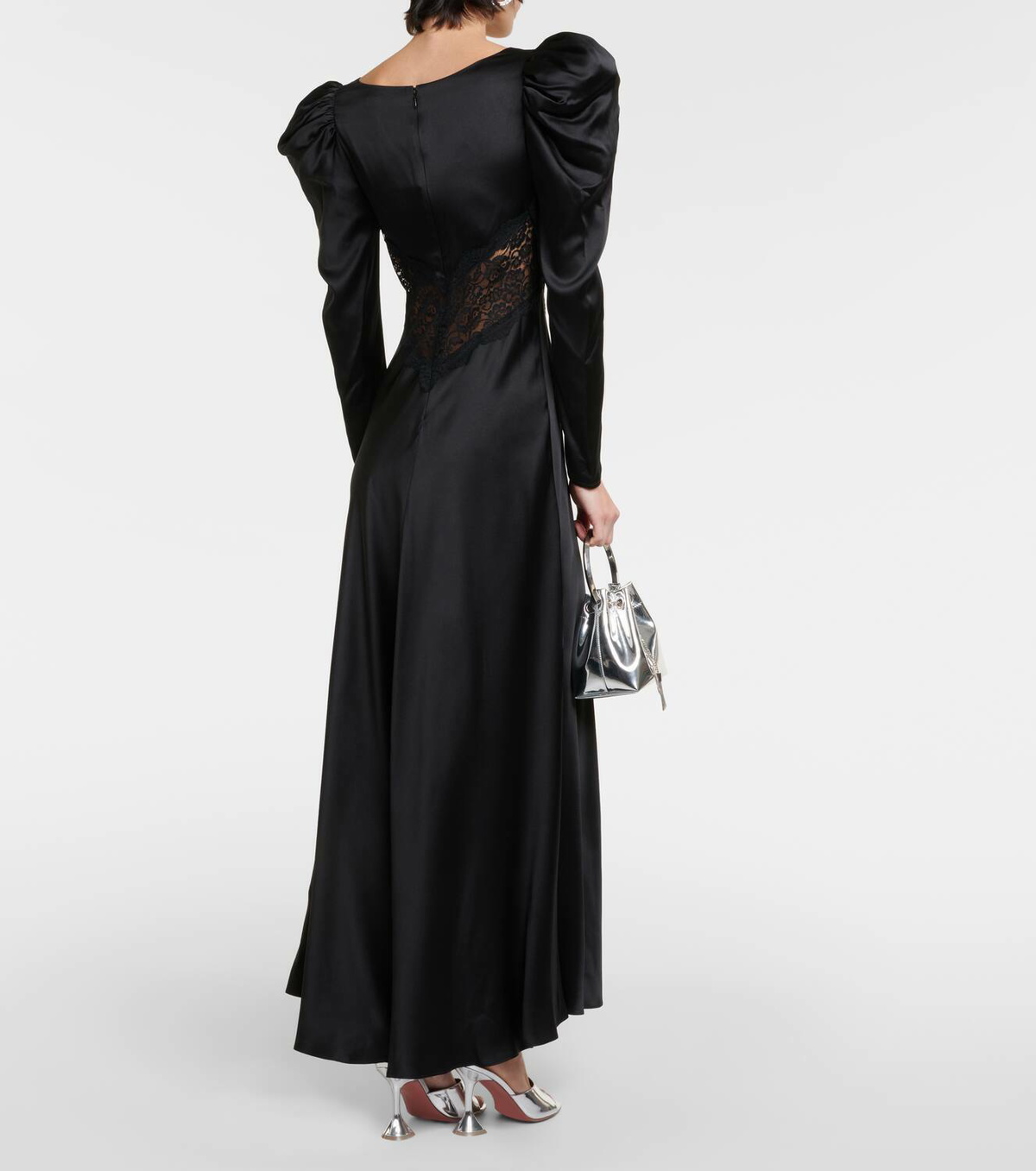 Rodarte Silk lace maxi dress Rodarte