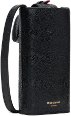 Thom Browne Black Hector Phone Holder Pouch