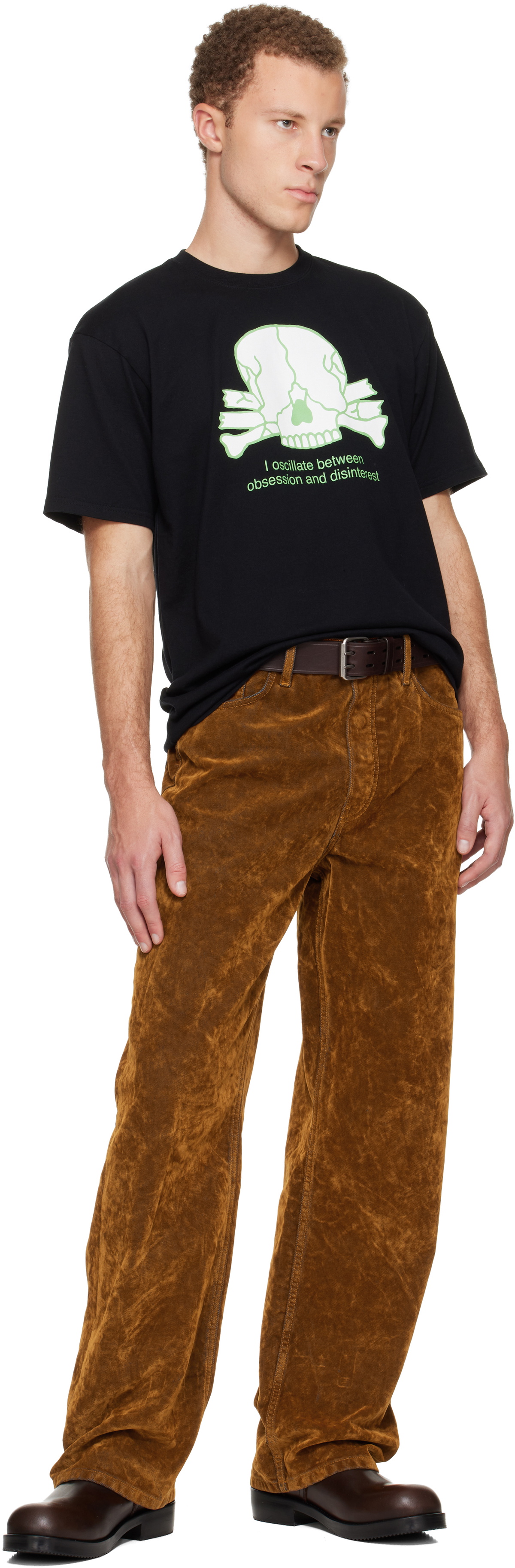 UNDERCOVER Black UC2E3805 T-shirt