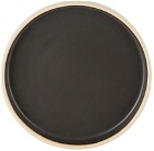 FRAMA Black Small Otto Plate Set