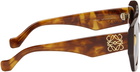 LOEWE Black Square Anagram Sunglasses