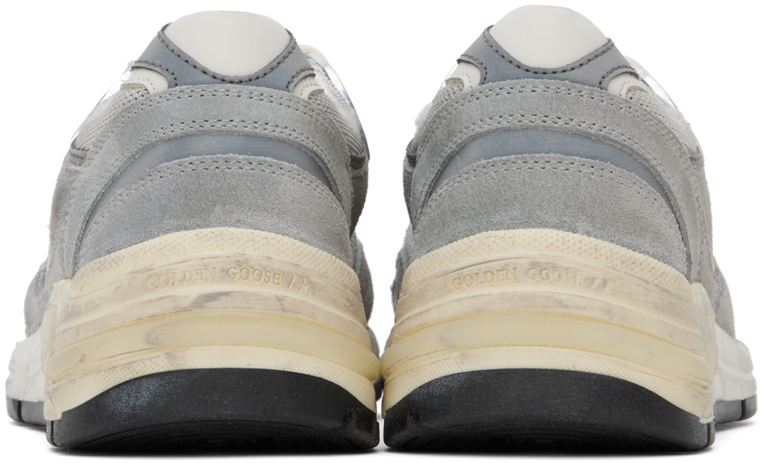 Golden Goose Gray Running Dad Sneakers Golden Goose Deluxe Brand