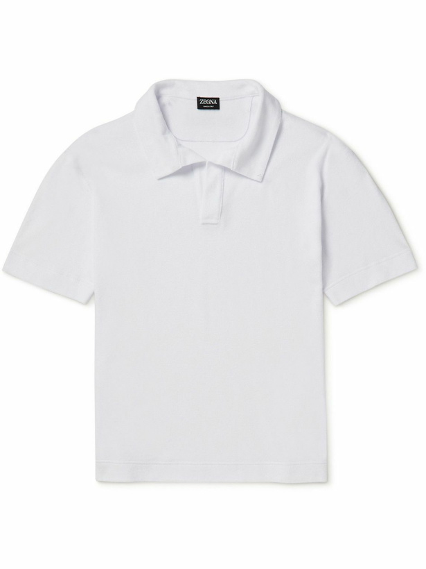 Photo: Zegna - Jersey Polo Shirt - White