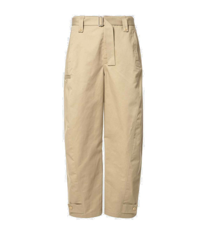 Photo: Lemaire Twisted cotton and linen twill pants