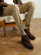 Edward Green - Shanklin Suede Chukka Boots - Brown