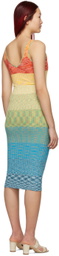 Staud Multicolor Dana Dress