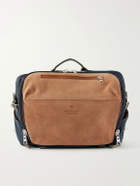 Master-Piece - Grave Suede and Shell Messenger-Bag