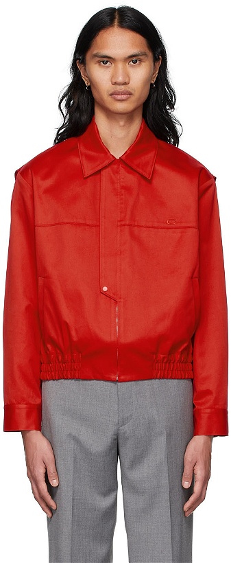 Photo: Commission SSENSE Exclusive Red Cotton Jacket