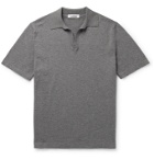 Saman Amel - Cotton Polo Shirt - Gray