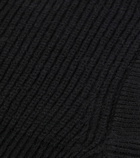 Lemaire - Wool-blend ribbed-knit hat