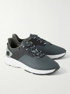 G/FORE - MG4 Rubber-Trimmed Coated-Mesh Golf Shoes - Gray
