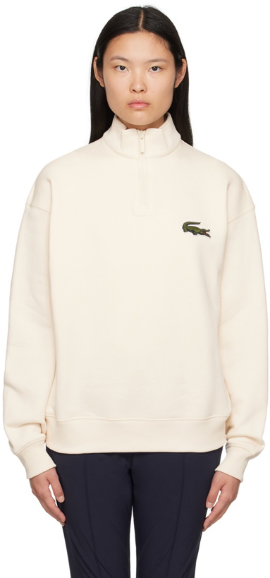 Photo: Lacoste Off-White Melleton Sweater