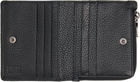 Diesel Black Bi-Fold Zip Wallet