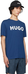 Hugo Navy Printed T-Shirt