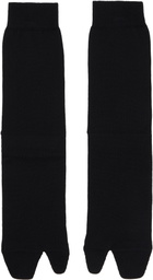 Maison Margiela Black Tabi Socks