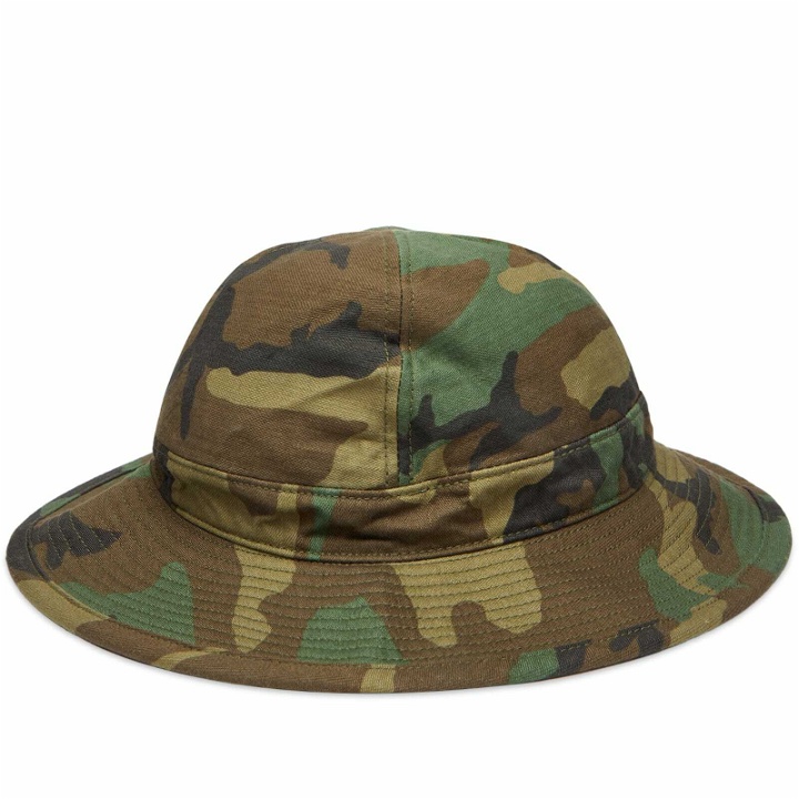 Photo: orSlow Men's US Army Camo Hat in Woodland Camo