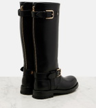 Dolce&Gabbana Leather biker boots