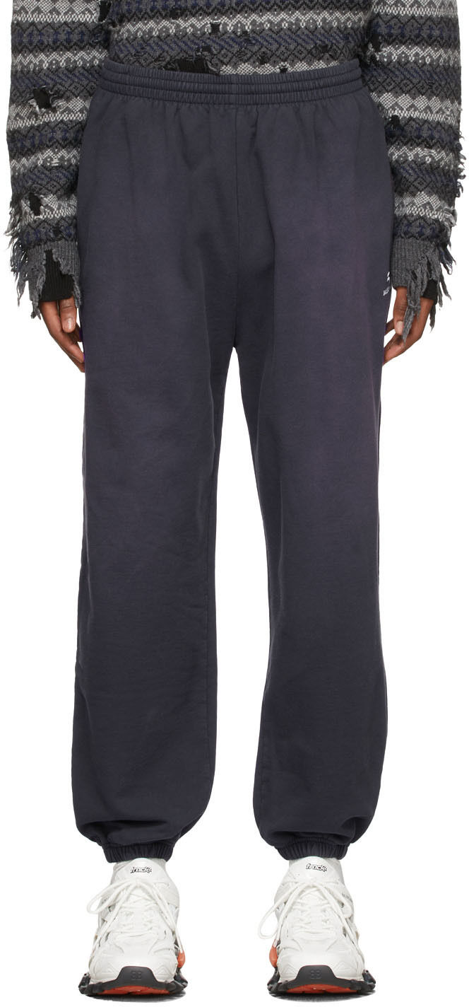 Balenciaga Navy Lounge Pants Balenciaga