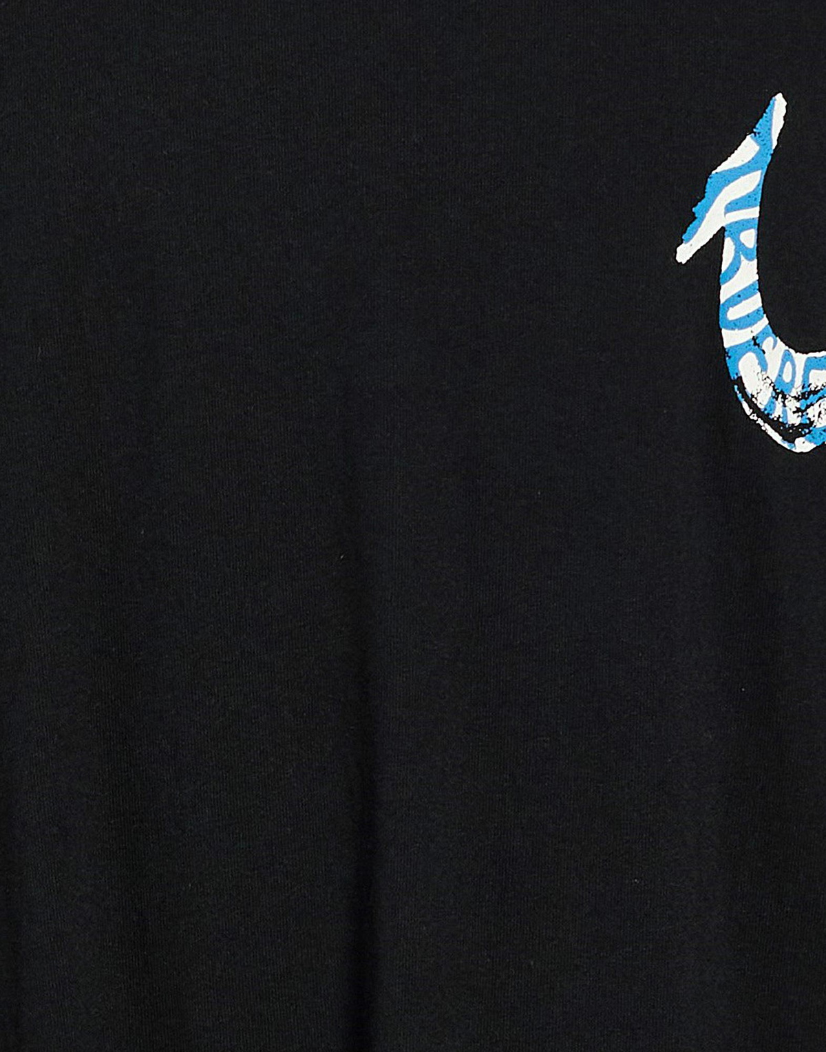 True Religion Mens T-shirt in Black