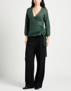 Crossley Womens Wrap cardigans Dark in Green