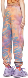 Collina Strada Multicolor 'Collina Land' Tie-Dye Printed Graphic Lounge Pants