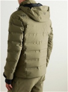 Aztech Mountain - Nuke Suit Quilted Hooded Down Ski Jacket - Green