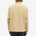 orSlow Men's Boa Fleece Jacket in Camel