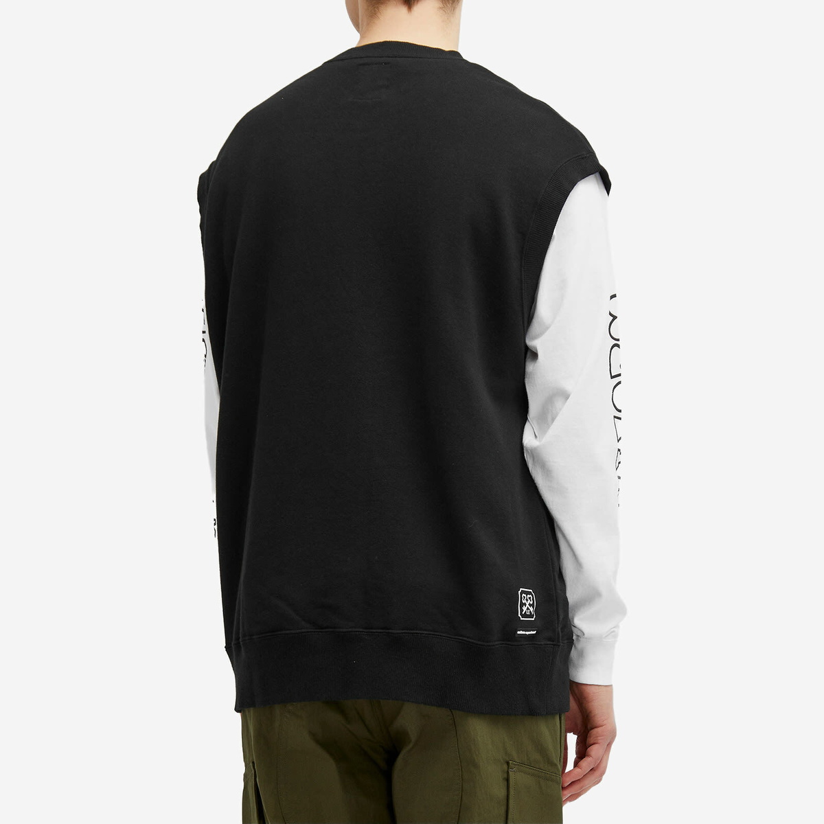 Uniform Experiment Men's Sweat Vest in Black