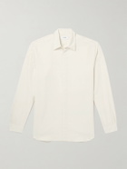 Lardini - Cotton and Silk-Blend Shirt - Neutrals