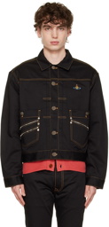 Vivienne Westwood Black Marlene Denim Jacket