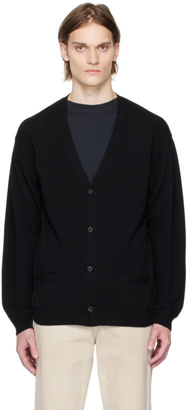 Photo: The Row Black Hamish Cardigan