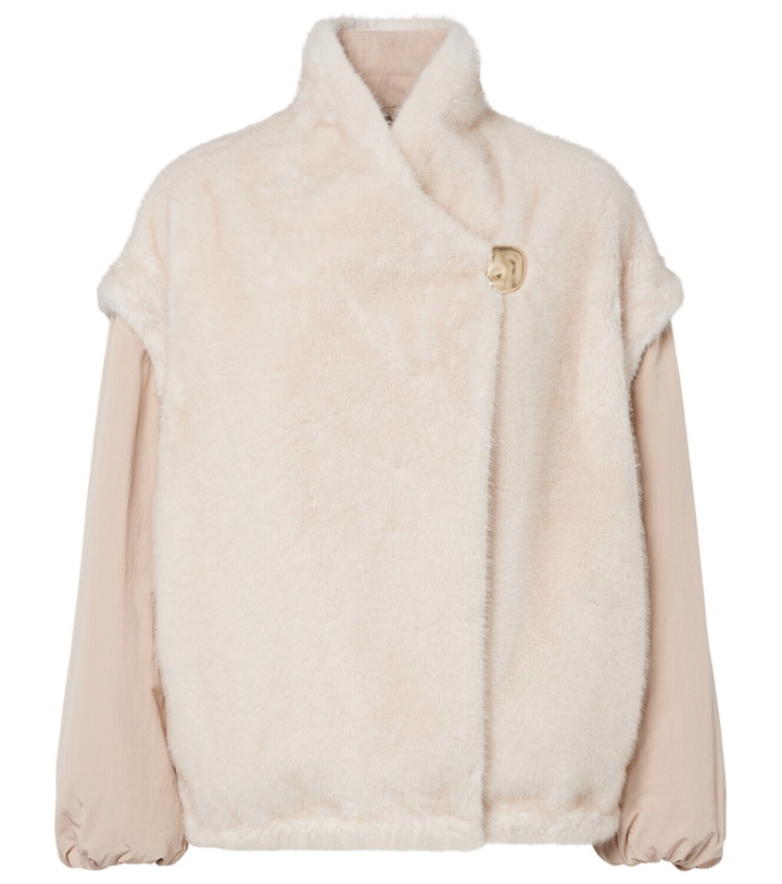 Photo: Moncler Chardonneret fleece down jacket