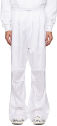 AMIRI White Baggy Trousers