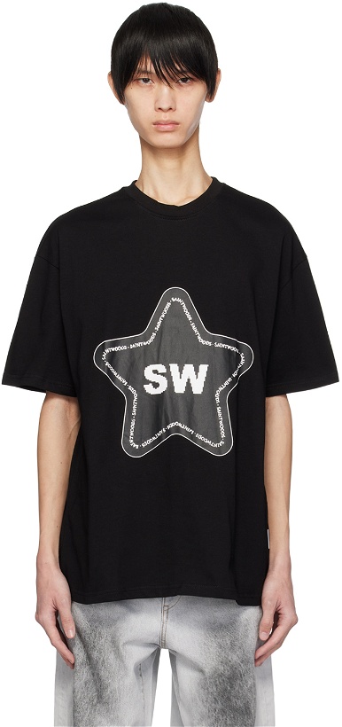 Photo: Saintwoods Black Star T-Shirt