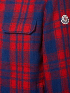 MONCLER - Check Wool Shirt