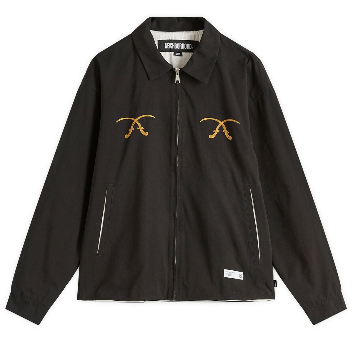 Neighborhood Men's Savage Souvenir Jacket in Black Neighborhood