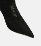 McQueen Heron 105 lace ankle boots