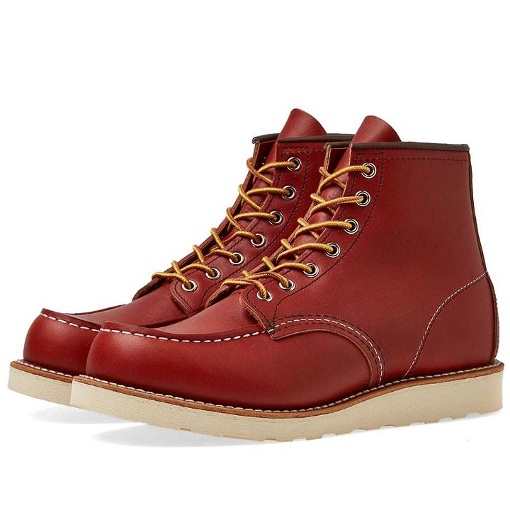 Photo: Red Wing 8131 Heritage Work 6" Moc Toe Boot Oro-Russet Portage