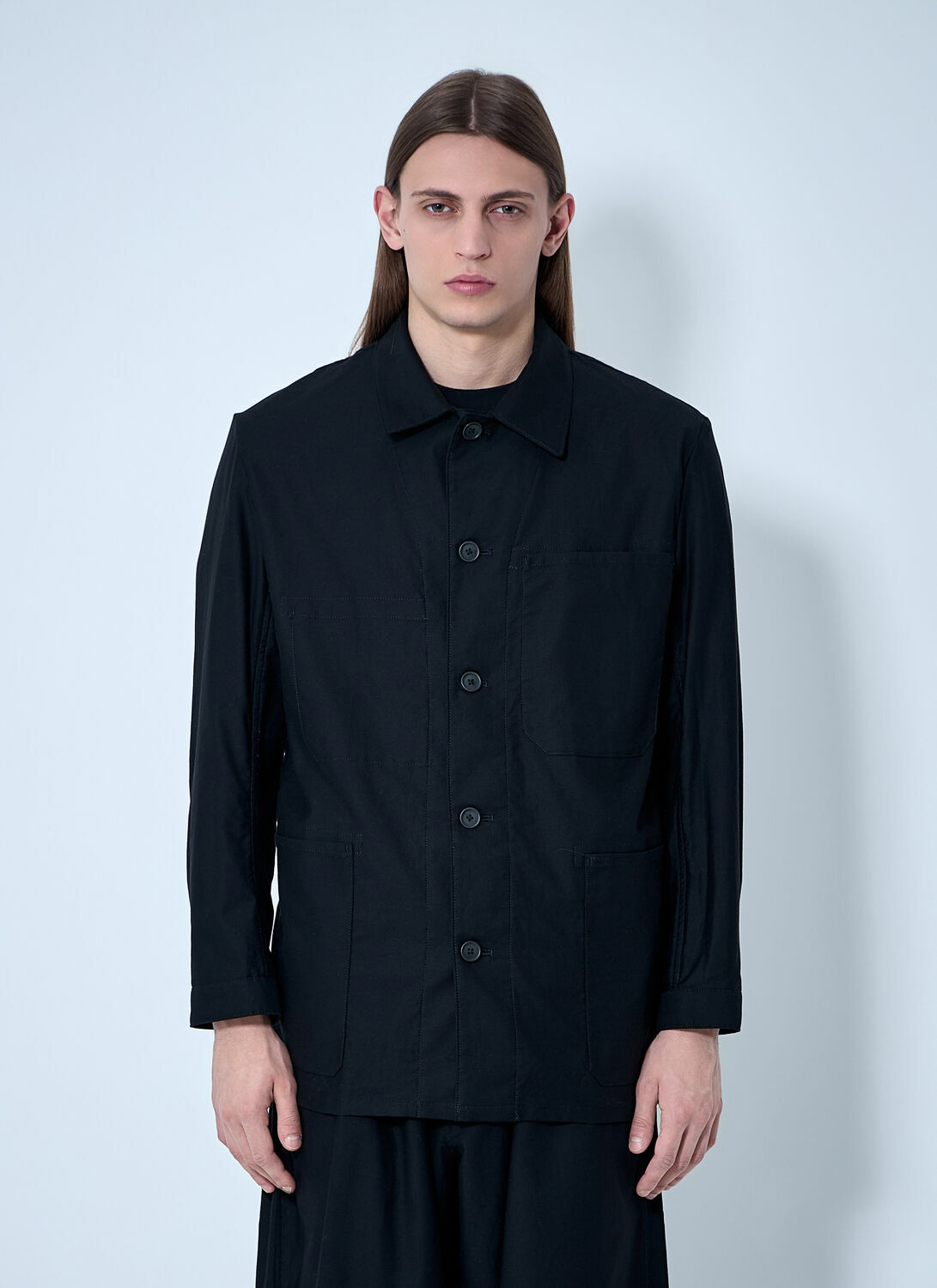 Yohji Yamamoto Button-Down Shirt